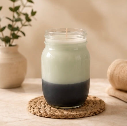 Two Tone Mason Jar